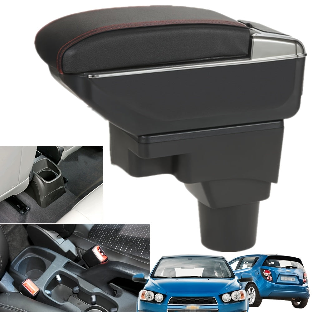 Car Interior Console Armrest Center Storage For Sedan No-Drill Easy Install