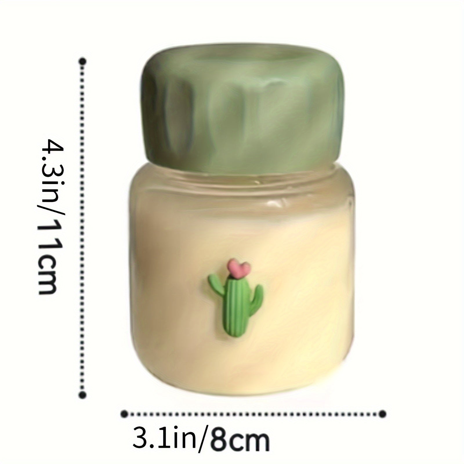 Botella de agua de vidrio de 300ml a prueba de fugas, portátil, libre de BPA para cocina y comedor