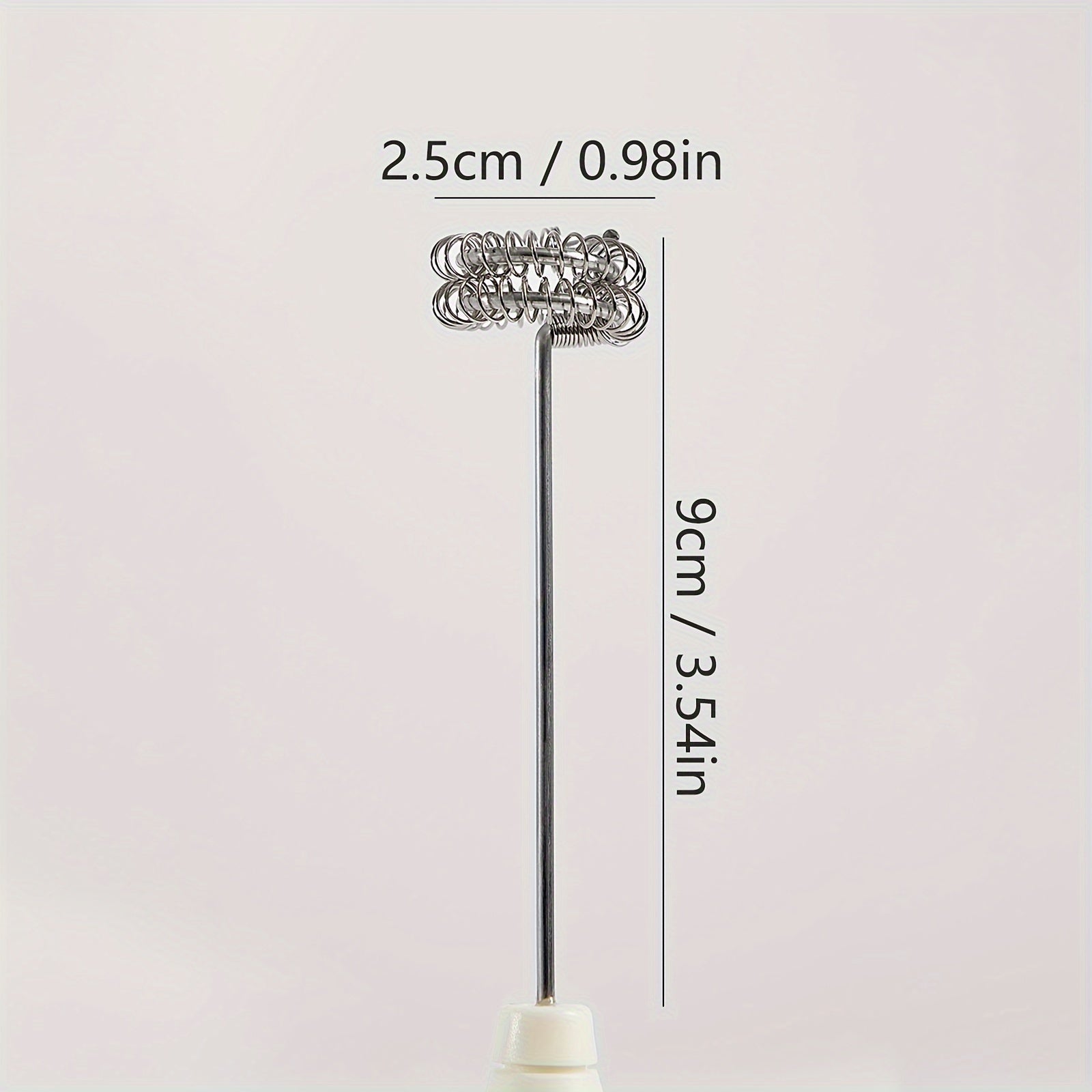 Batidora eléctrica de mano recargable para hornear blanco verde