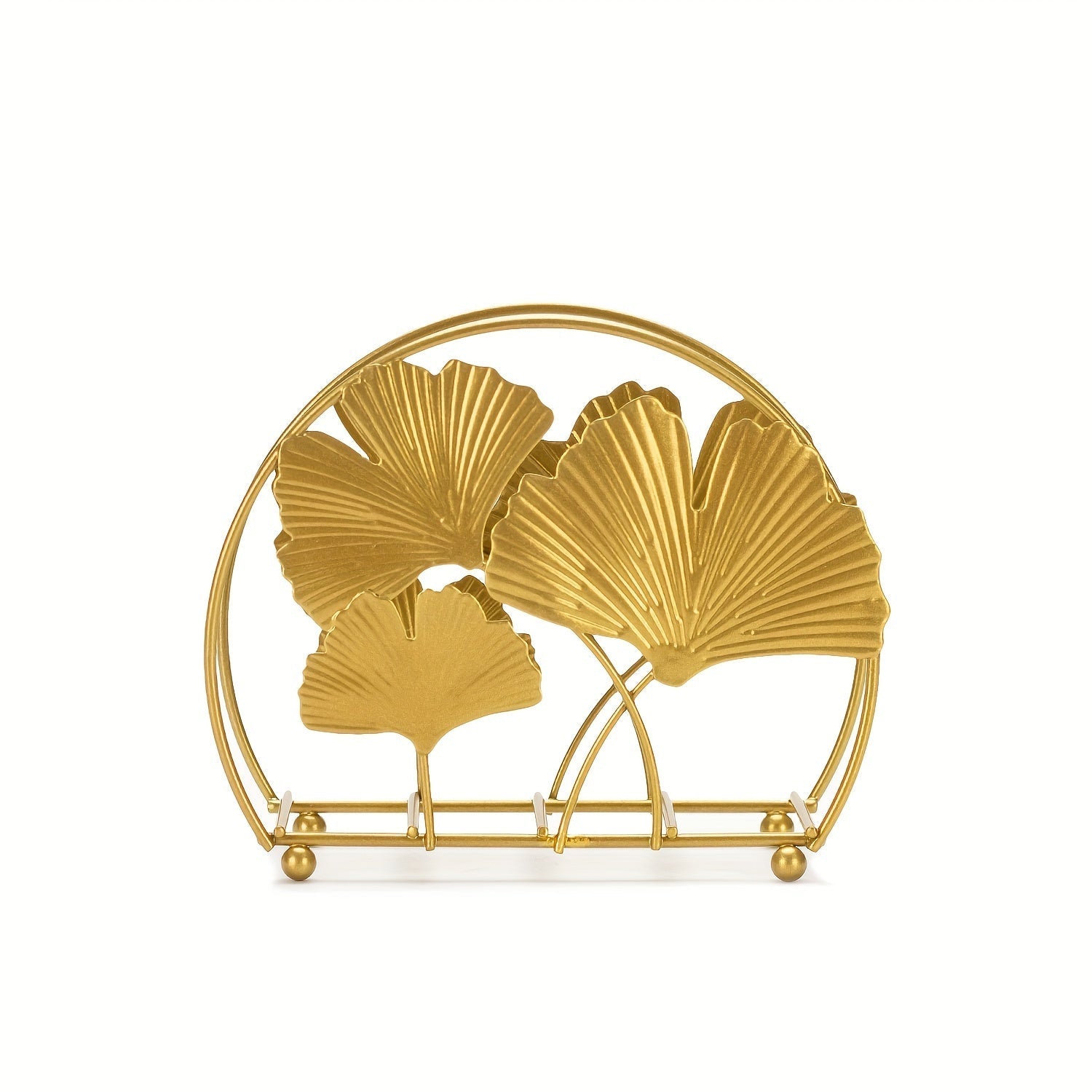 Napkin Holder for Coffee Shops and Hotels Stainless Steel Vertical Half-Round Durable