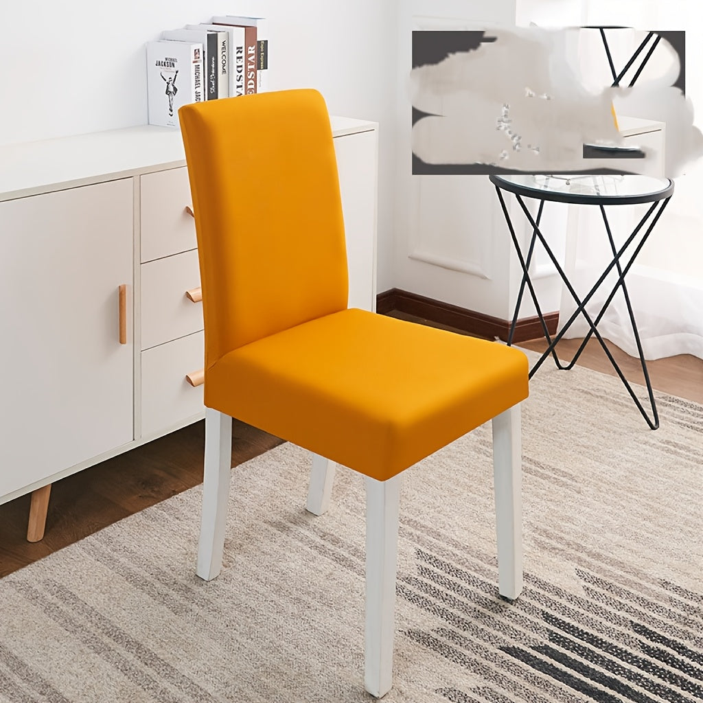 Christmas Themed Dopamine Color Office Chair Cover Fleece Jacquard Fruit Design