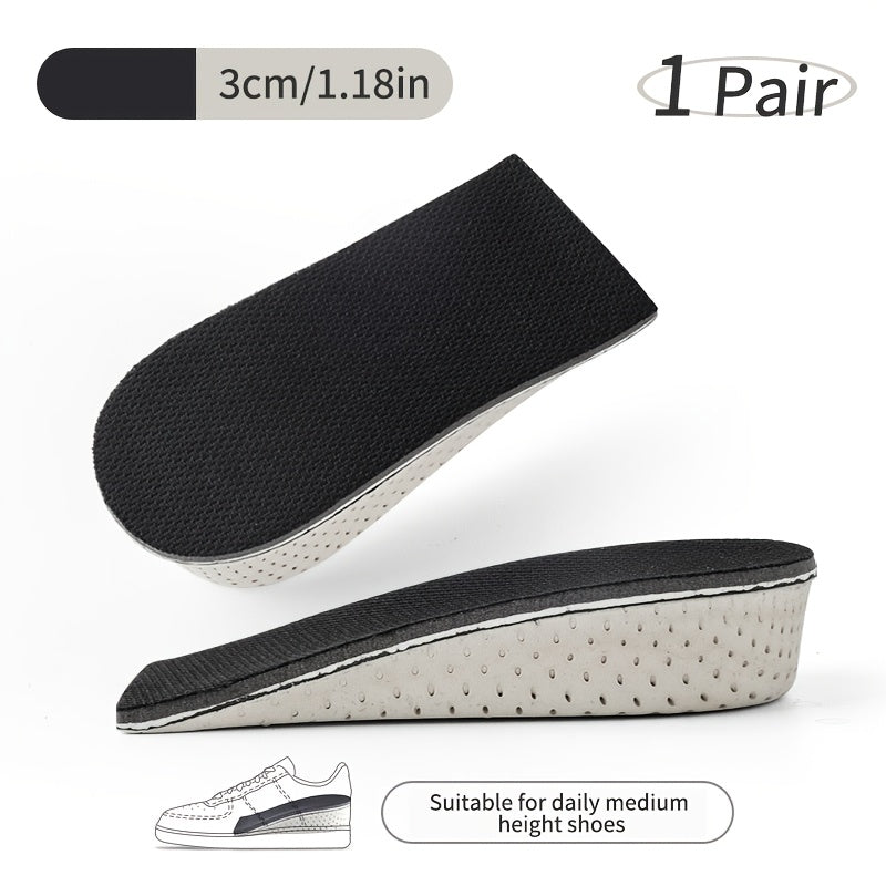 Men Women Invisible Breathable Cushion Insole Half Pad Small Foot Support