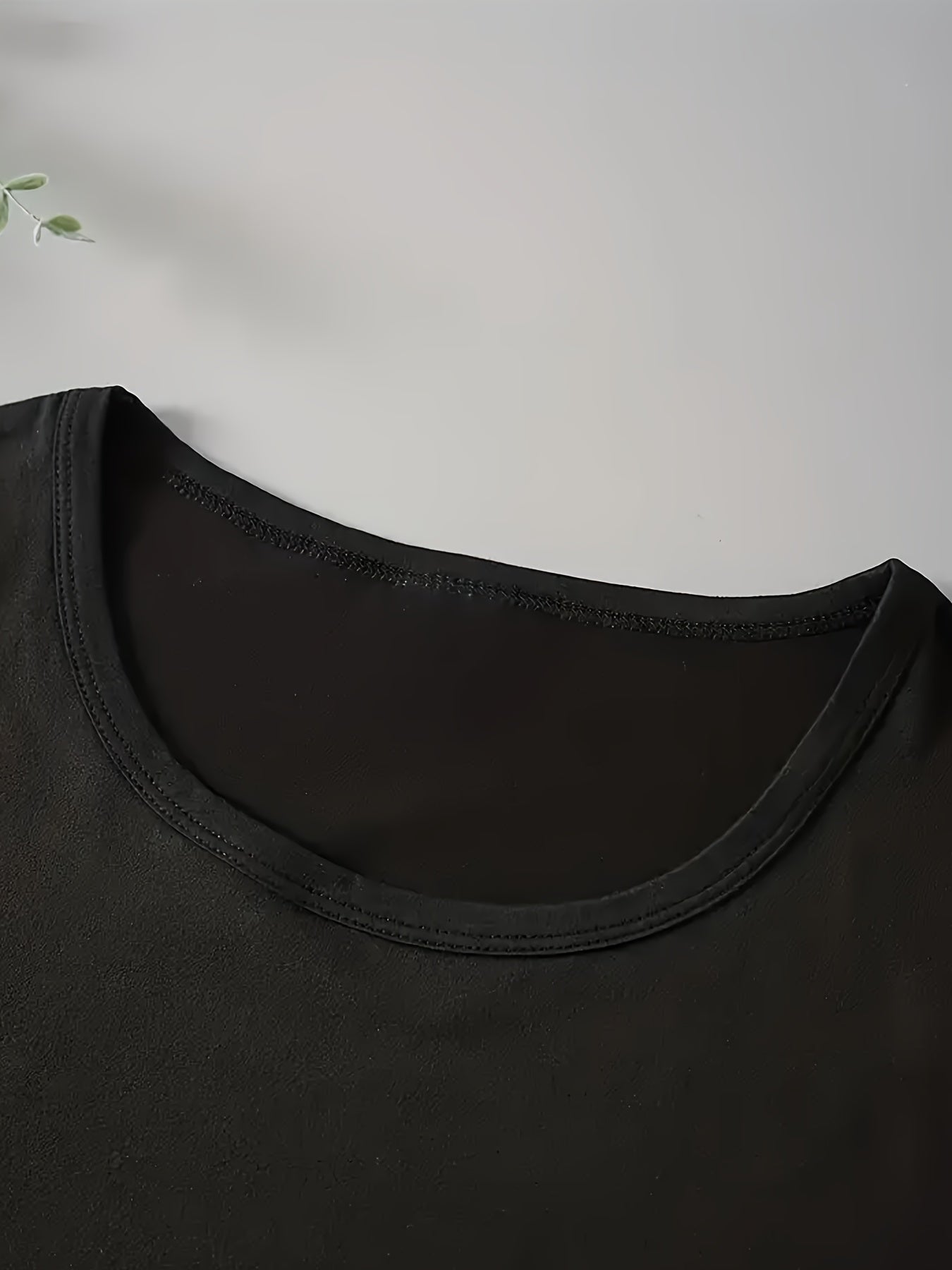 Plus Size Heart Print T-Shirt for Women Casual Short Sleeve Polyester Knit Crew Neck