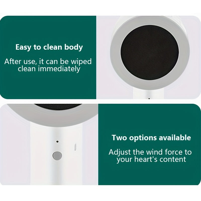 Campana extractora mini portátil para escritorio, recargable por USB, ideal para barbacoas y ollas calientes