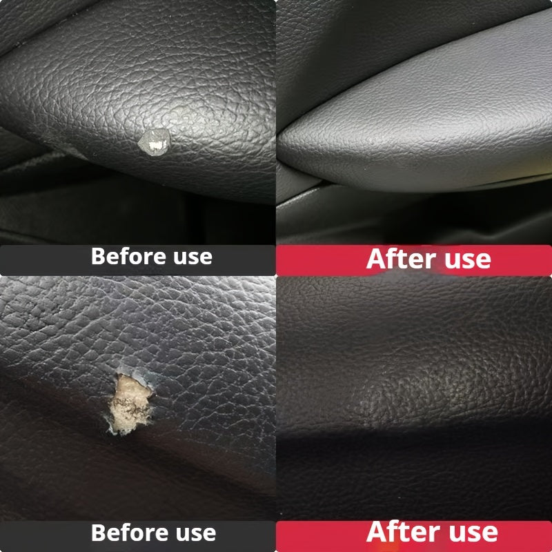 Фальшивый ремонтный крем Black для автомобильных сидений, рулевых колес, диванов и обуви