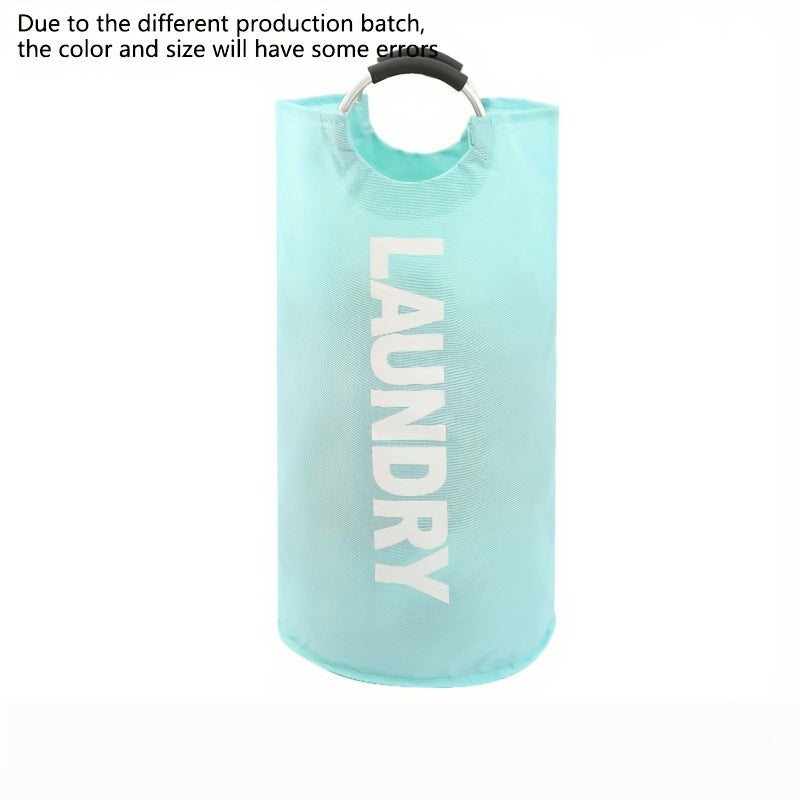 Fabric Laundry Basket Waterproof Lightweight Spacious with Cushioned Handles