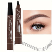 Lápiz de cejas líquido impermeable para mujer de larga duración y a prueba de manchas