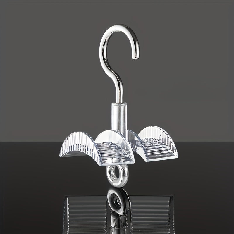 Acrylic Handbag Hanger Organizer for Bags Ties and Scarves Rotatable Space Saver