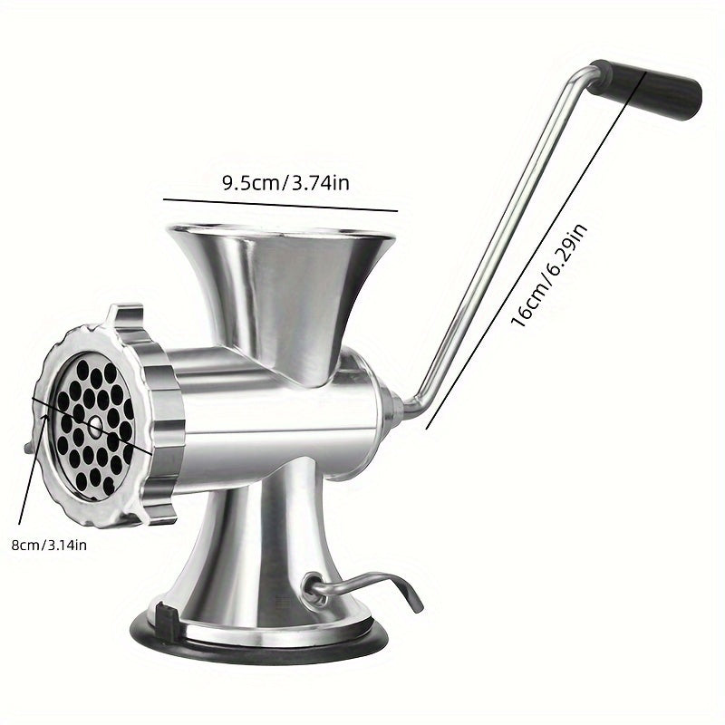 Household Meat Grinder Set with Manual Sausage Maker and Stuffing Machine