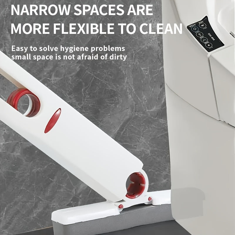 Hamyonbop, qo'lga olinadigan tozalash vositasi hammom, hojatxona, oshxona va avtomobil uchun, gubka boshli ko'p funksiyali mini mopa ega. Mustahkam plastik tutqich, o'rtacha qattiqlik va elektr energiyasi talab qilinmaydi.