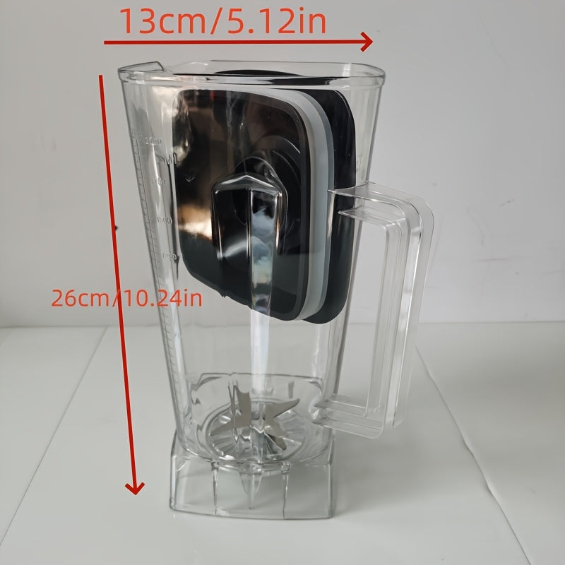 2L High-Speed BPA-Free Plastic Blender Jar with Handle