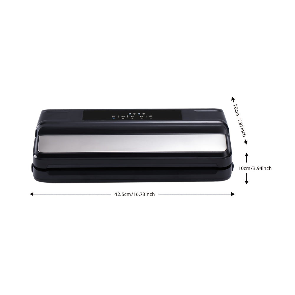 Европейский стандарт 220В вакуумный упаковщик для сухих и влажных продуктов, двухфункциональная упаковка, полностью автоматическая внешняя экстракция