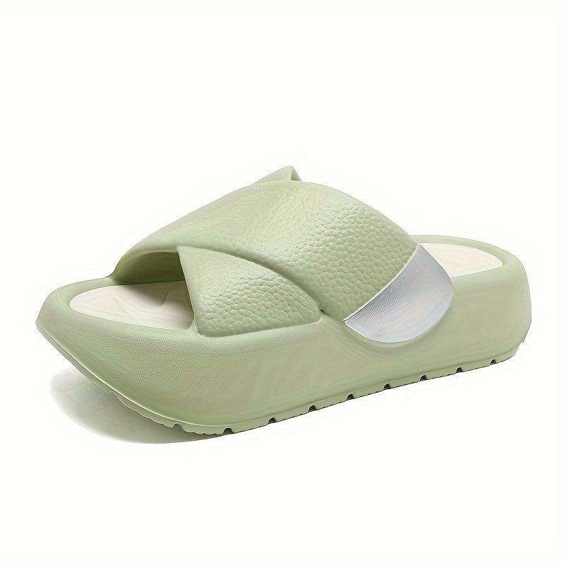 Women's Thick-Soled Outdoor Slip-On Sandals with Soft Sole