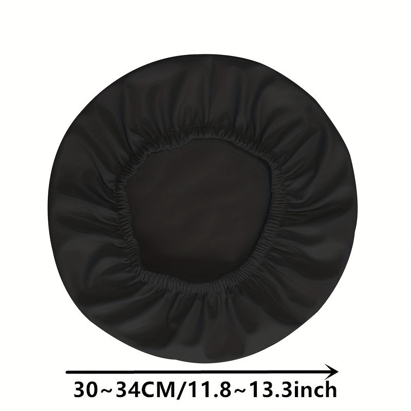 Waterproof Elastic PU Leather Stool Cover for Bar and Salon Small Round Seats