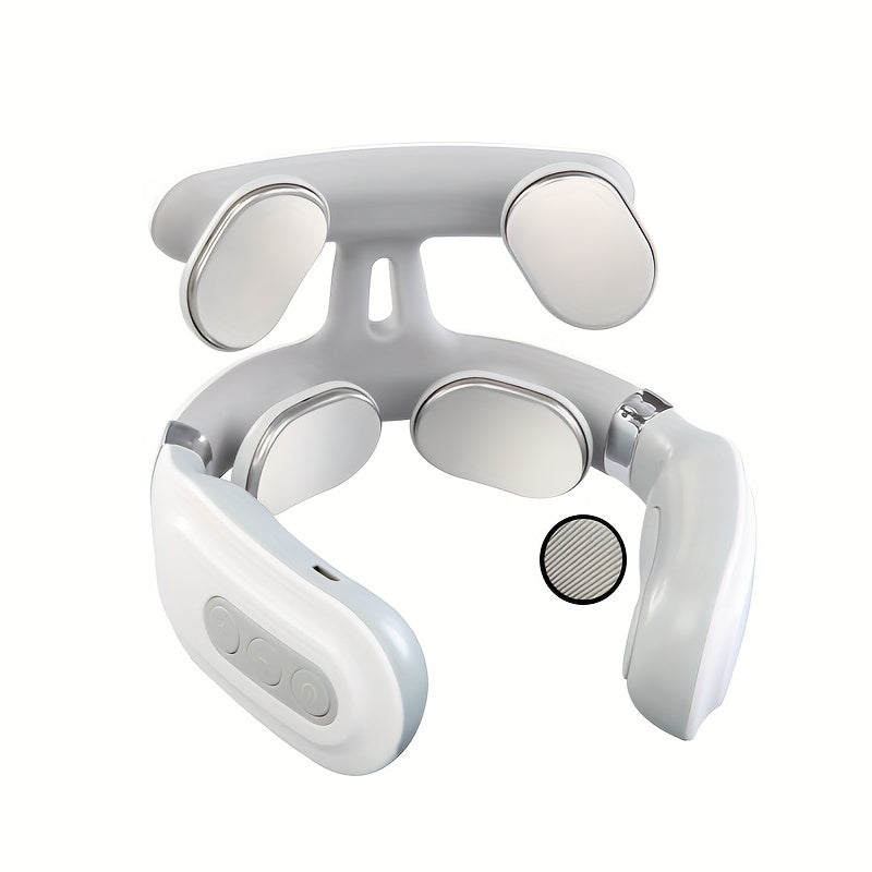 Rechargeable Neck and Shoulder Massager with USB Charging and Lithium Battery