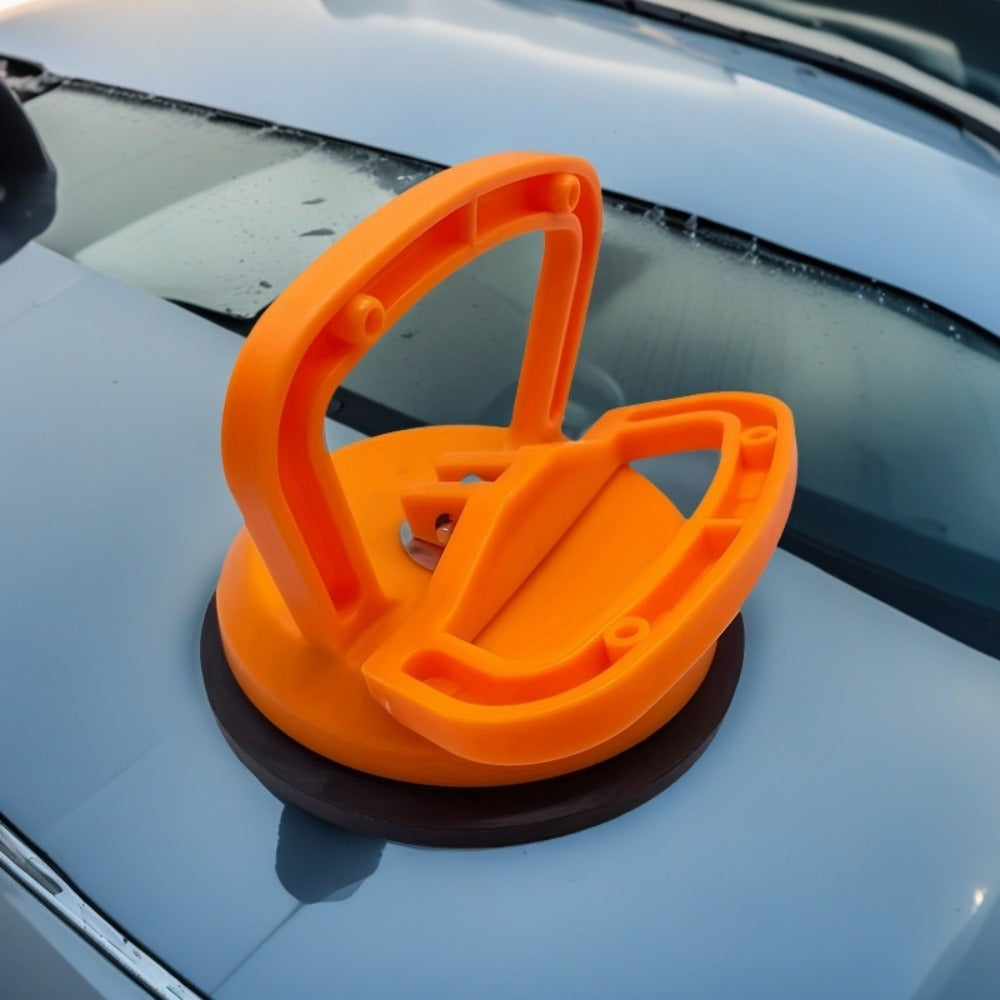 3-Pack Silicone Dent Puller Set Strong Suction Cup Car Body Glass Tile Mirror