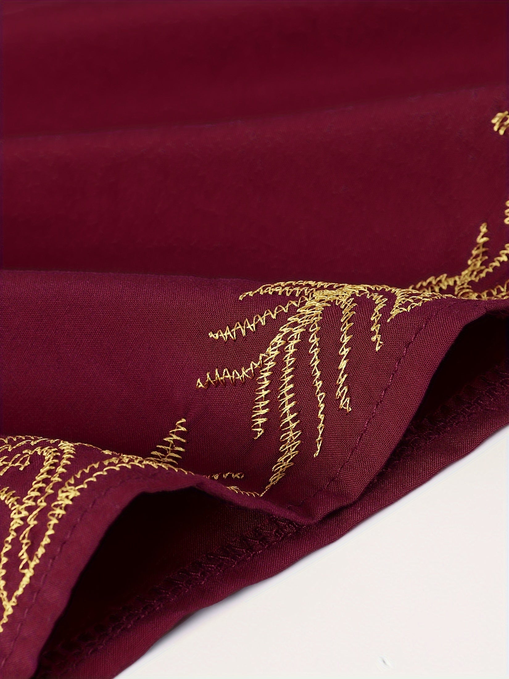 Ayollar uchun katta o'lchamli tikilgan batwing qo'lqopli V-shakllı maksi kiyi