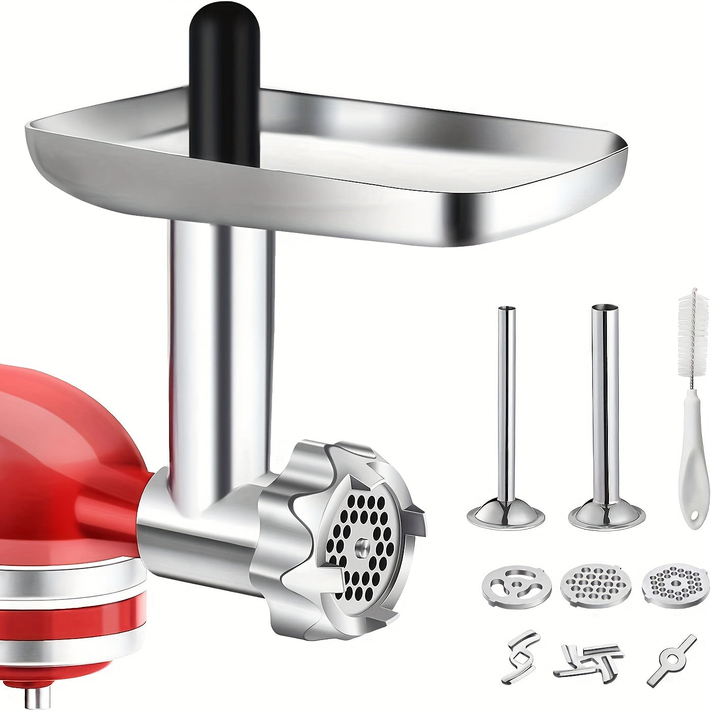 Meat Grinder Attachment Set for KitchenAid Stand Mixers Durable Reusable Food Processor