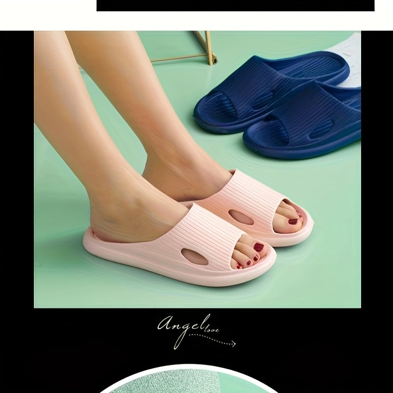 Unisex Soft Sole Bathroom Slippers Couples Home Indoor Sandals