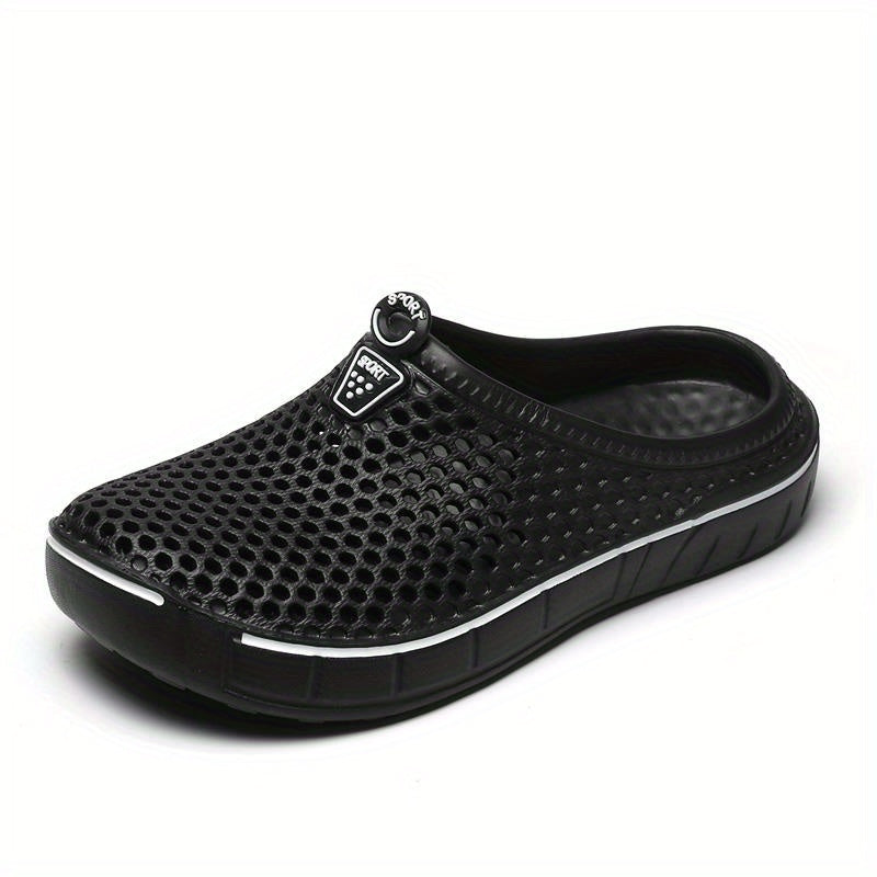 Unisex Summer Water-Friendly Breathable Holey Slip-On Beach Sandals