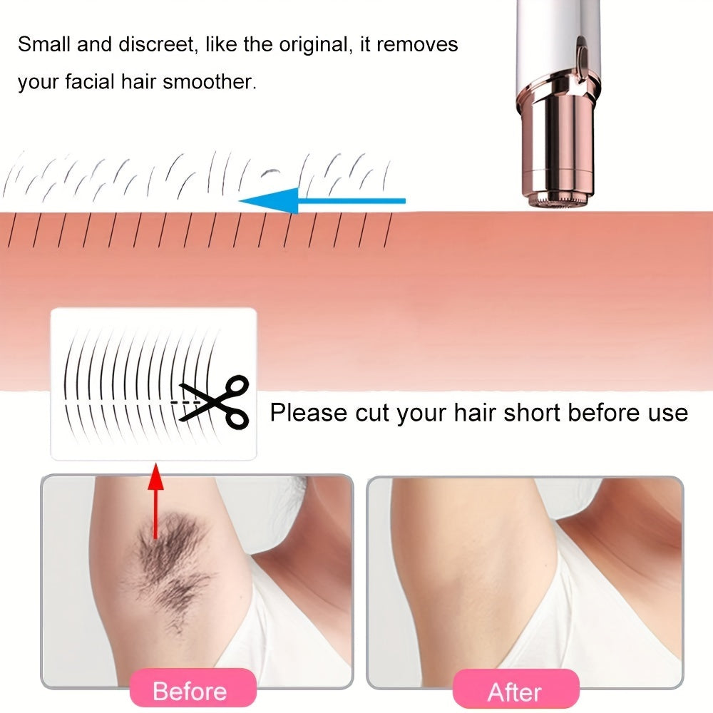 Facial Hair Removal Replacement Heads and Blades for Sensitive Skin