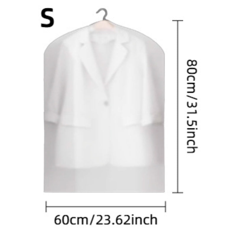 Защитите свои костюмы и платья с помощью этого набора из 5 прозрачных чехлов от пыли. Эти водонепроницаемые сумки на молнии идеально подходят для организации вашей одежды и отлично подходят как для Рождества, так и для Хэллоуина.