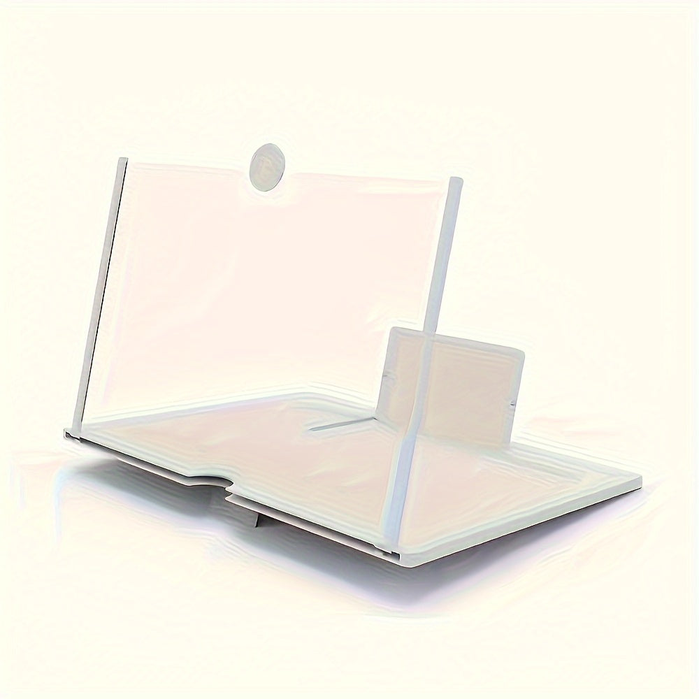 10-Inch HD Screen Phone Stand with Anti-Blue Light Eye Protection Foldable Clip-On Desk Mount