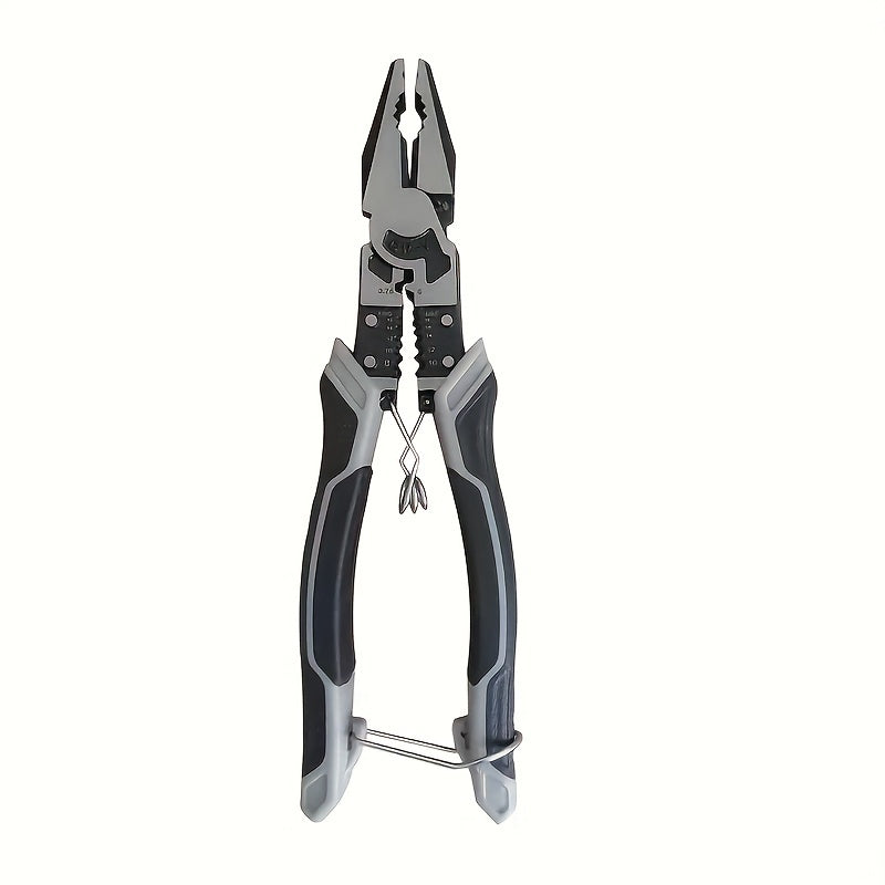 Multi-Function Wire Cutter Pliers with Automatic Stripper and PVC Handle for Automotive Maintenance