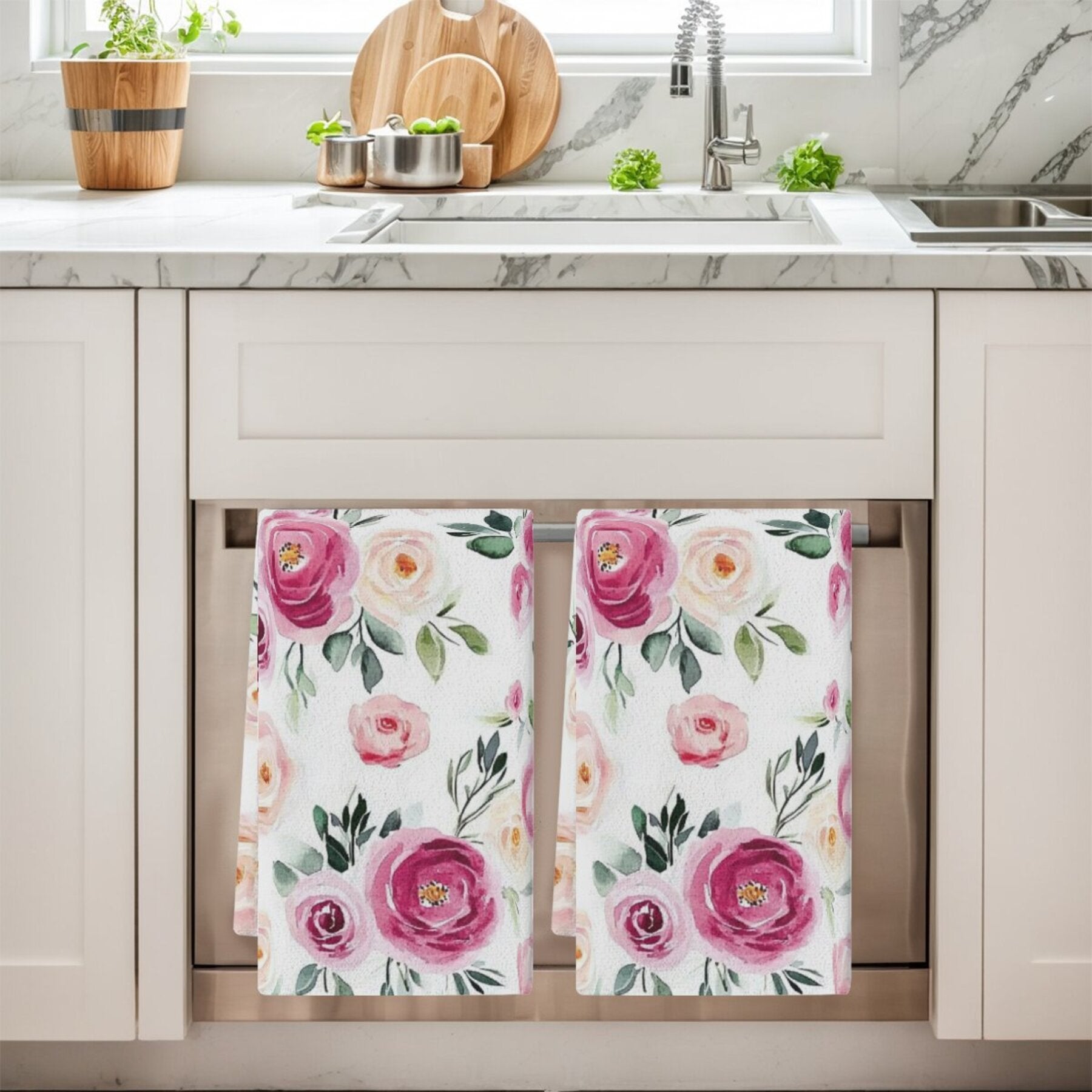 Two Scouring Pads Dish Cloths for Cleaning Kitchen Scrubbing Sponges