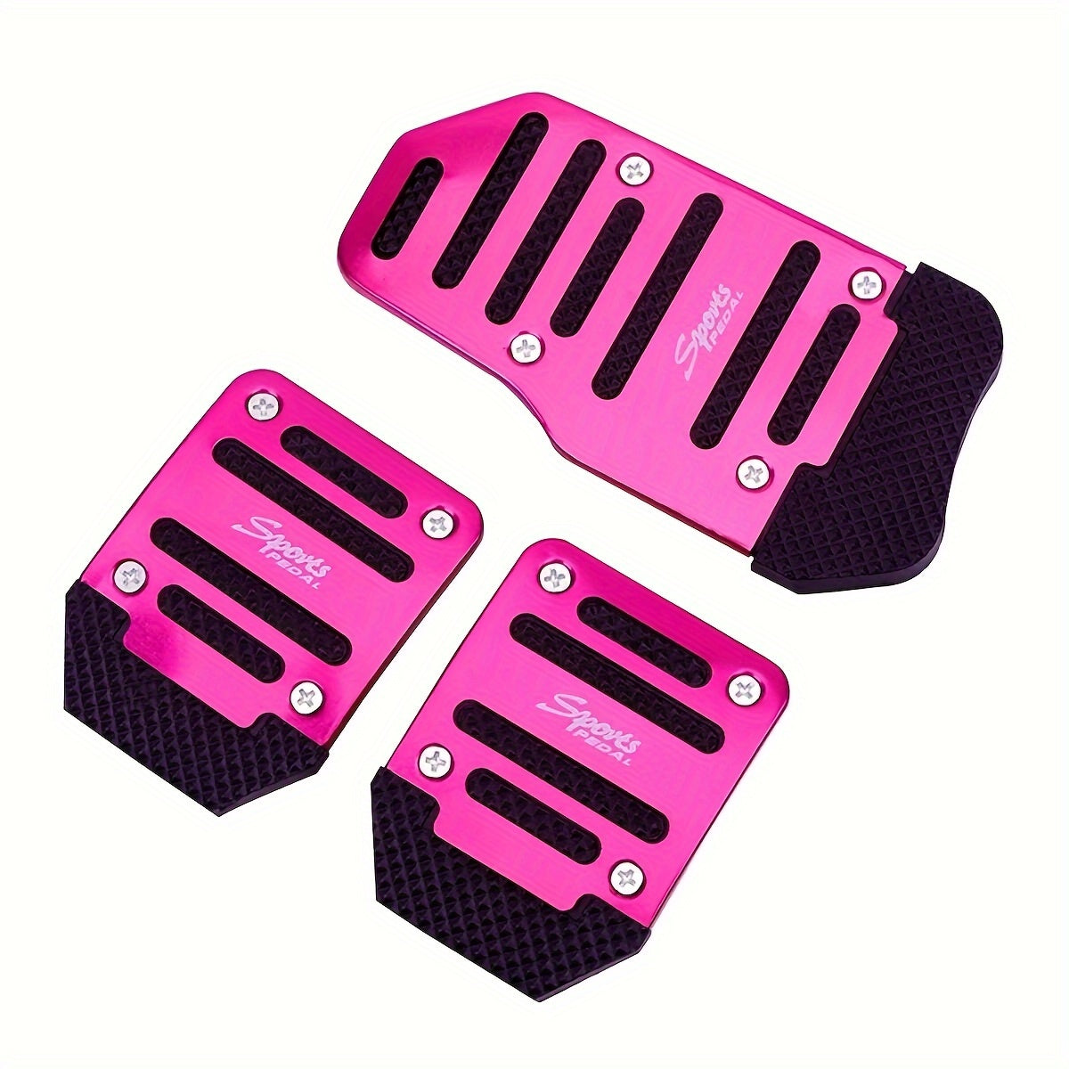 3PCS Universal Non-Slip Car Pedal Pads Accelerator Brake Gear Cover