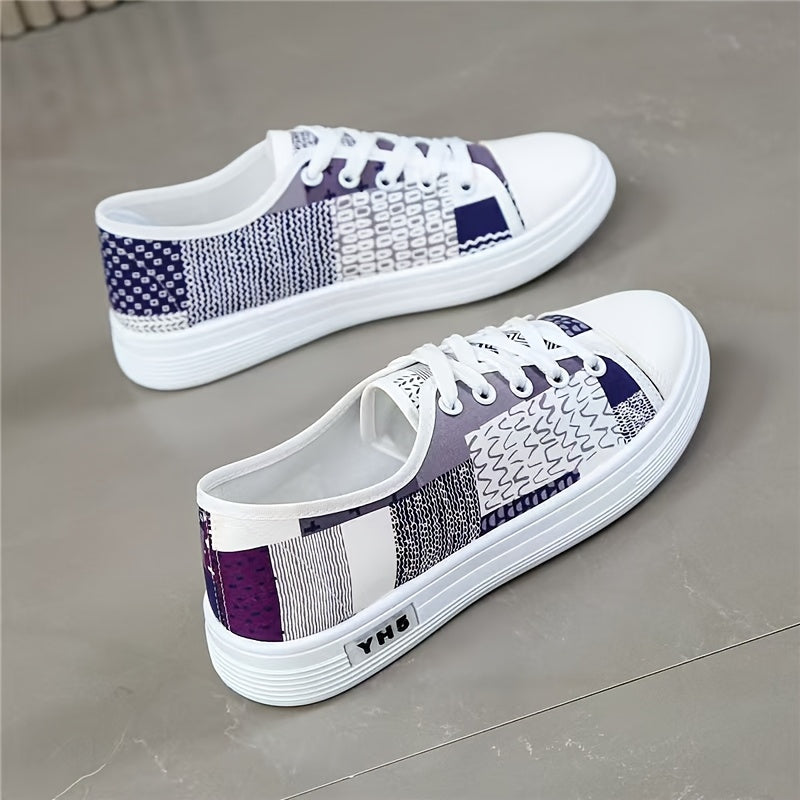 Women's Leopard Print Flat Sneakers Casual Outdoor Shoes Lightweight