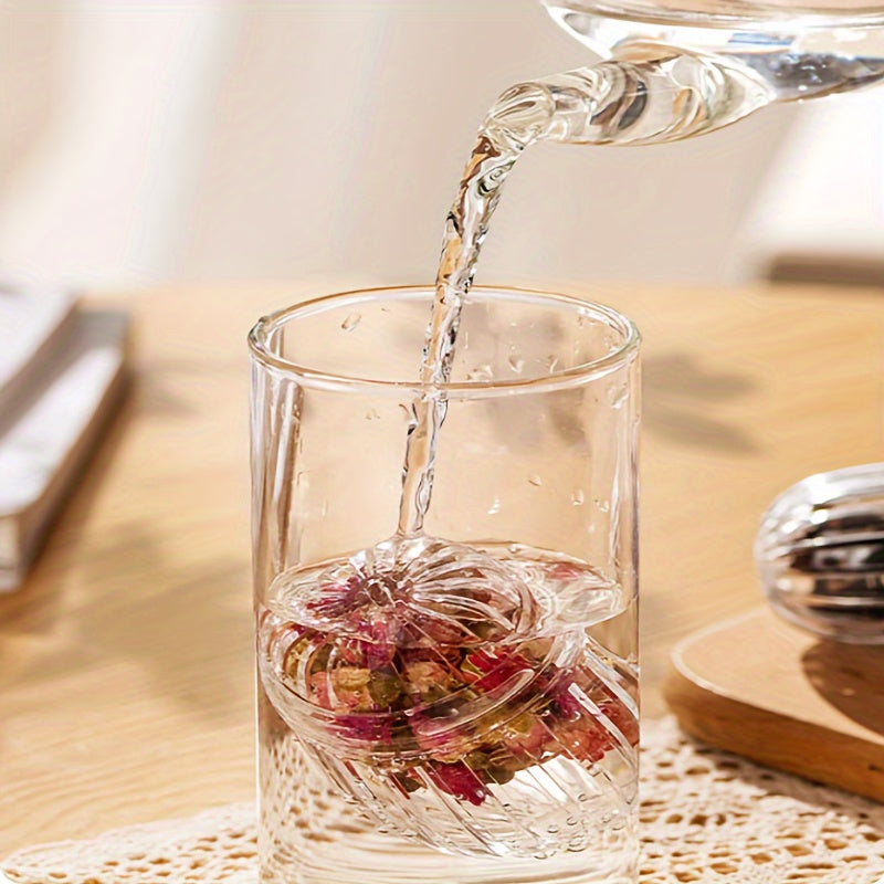 Set of 4 Reusable Tritan Tea Infusers for Loose Leaf and Herbal Teas