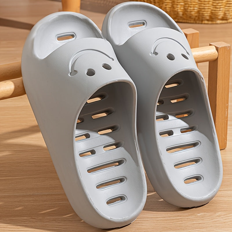 Women Soft EVA T-Strap Slides for Beach and Indoor Use in Pastel Colors