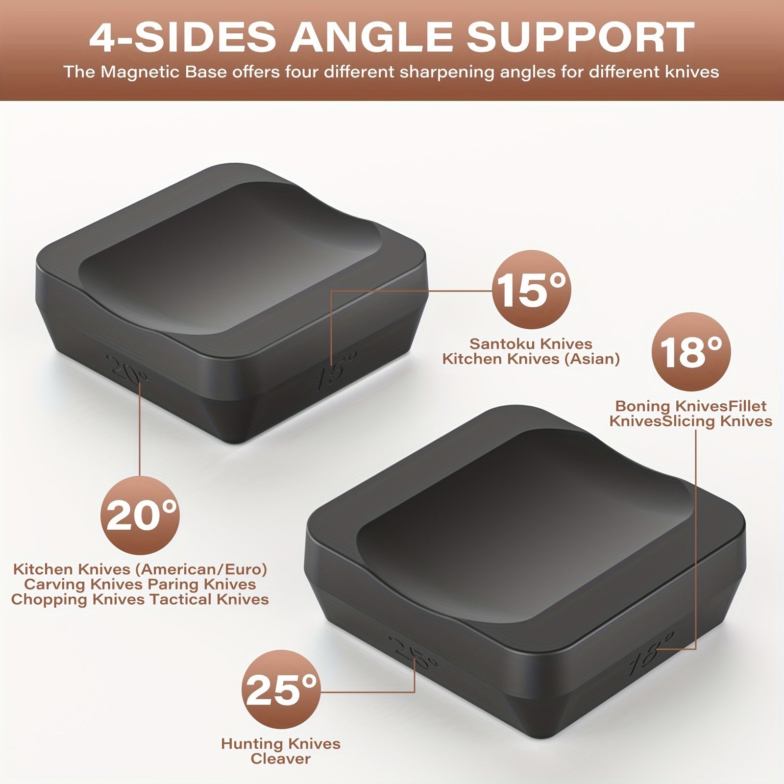 Премиальный набор точил для ножей с алмазными и точильными дисками для всех ножей