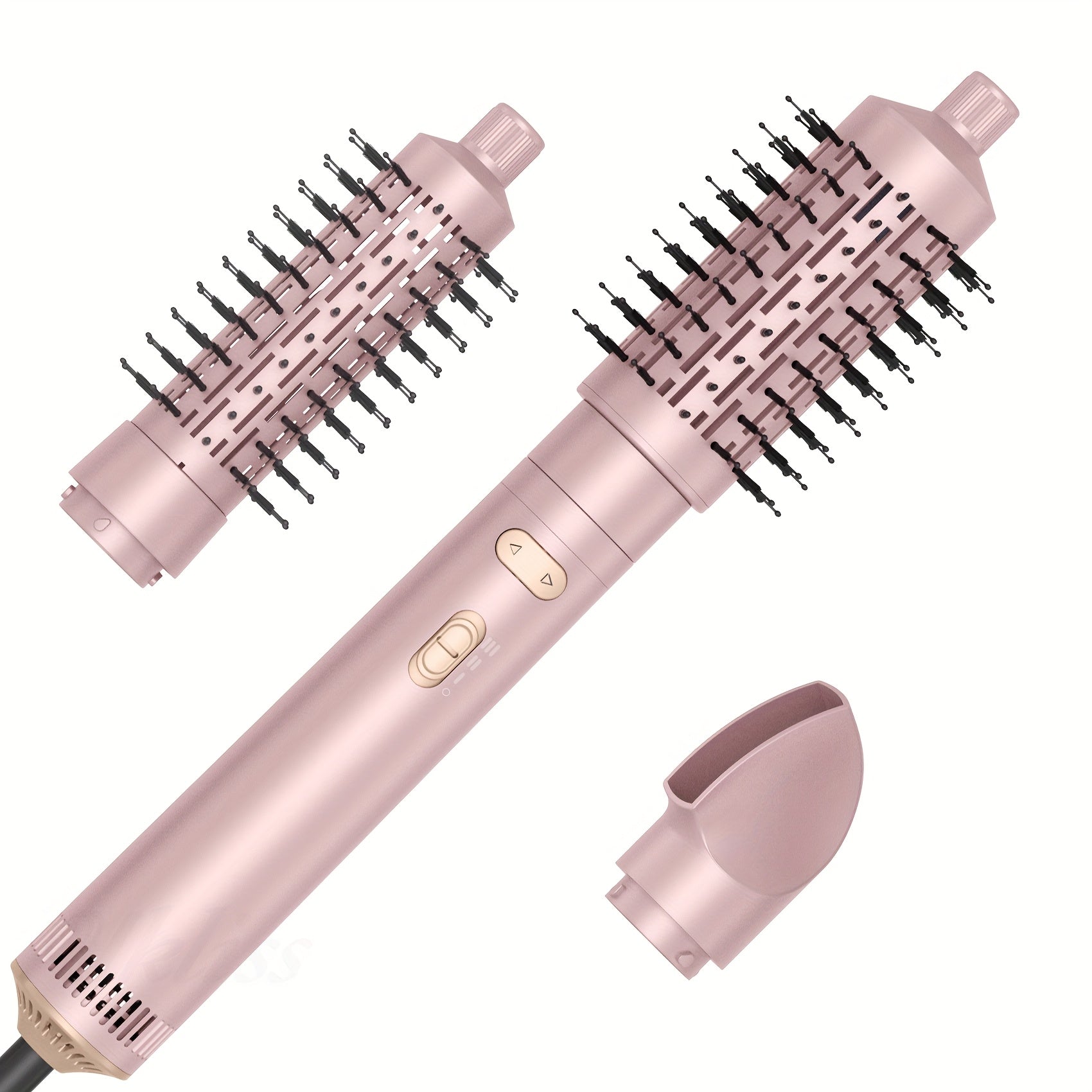 3-in-1 Ceramic Hot Air Brush Combo Kit EU Plug Dry and Style