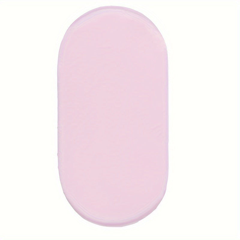 Soft Satin Bassinet Sheet for Newborns and Infants Hair-Protecting Cradle Pad in White Black Navy Pink Light Grey Light Purple