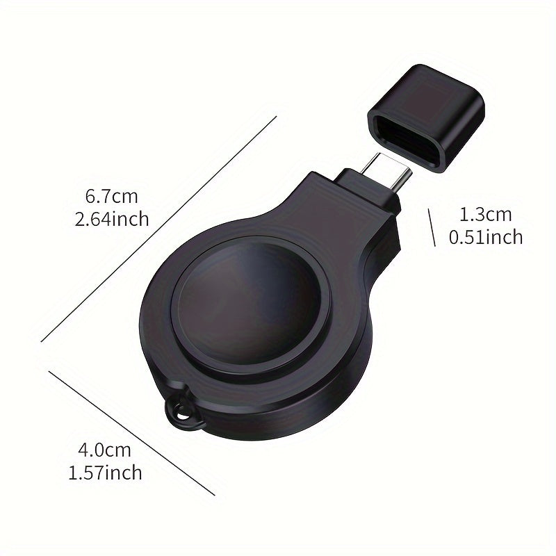 Wireless Charger Dock for Apple Watch Samsung Galaxy Watch Google Pixel Watch Fast Charging USB Type-C