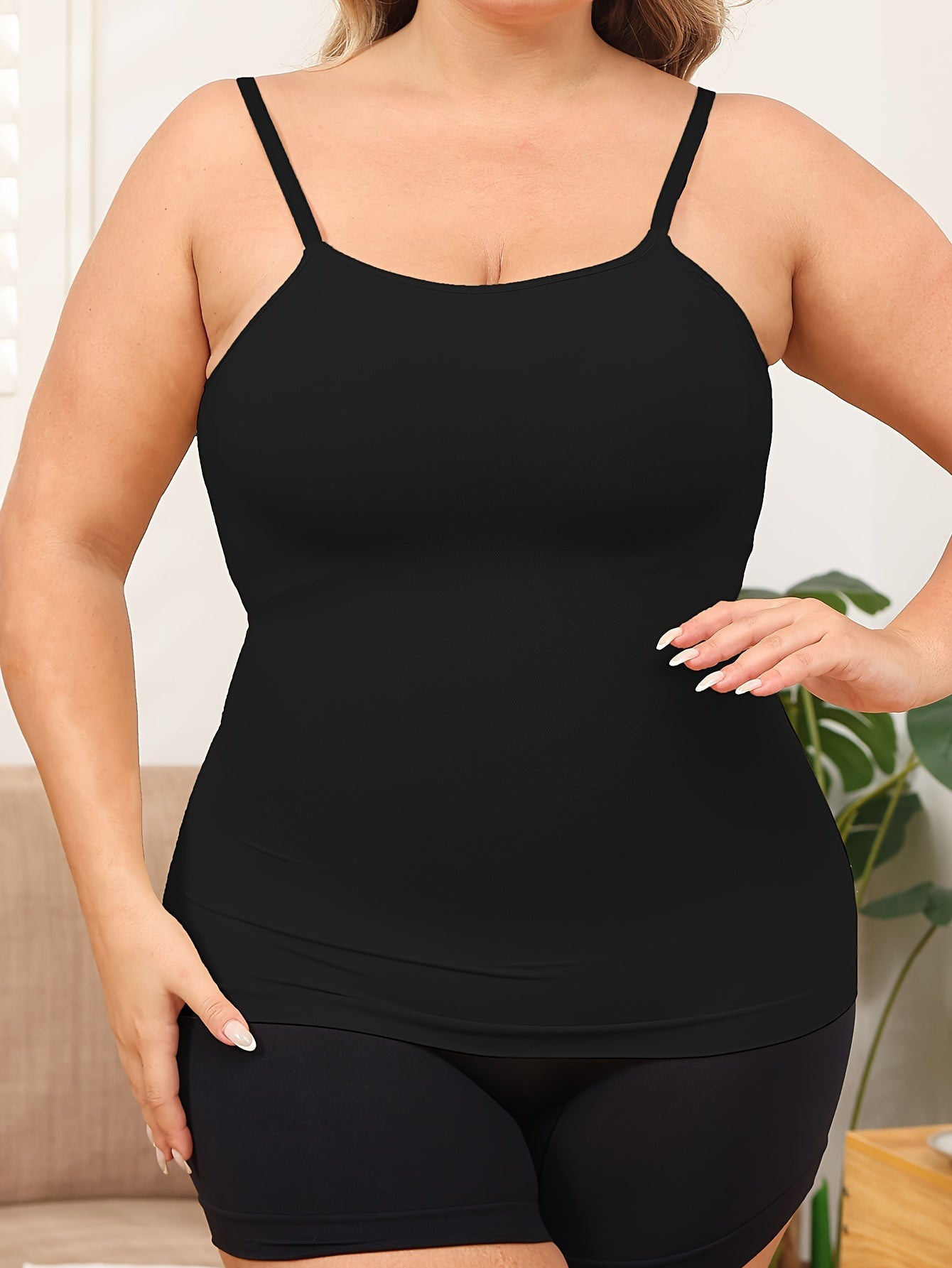 Women’s Plus Size Seamless Breathable Yoga Tank Top Pack Tummy Control