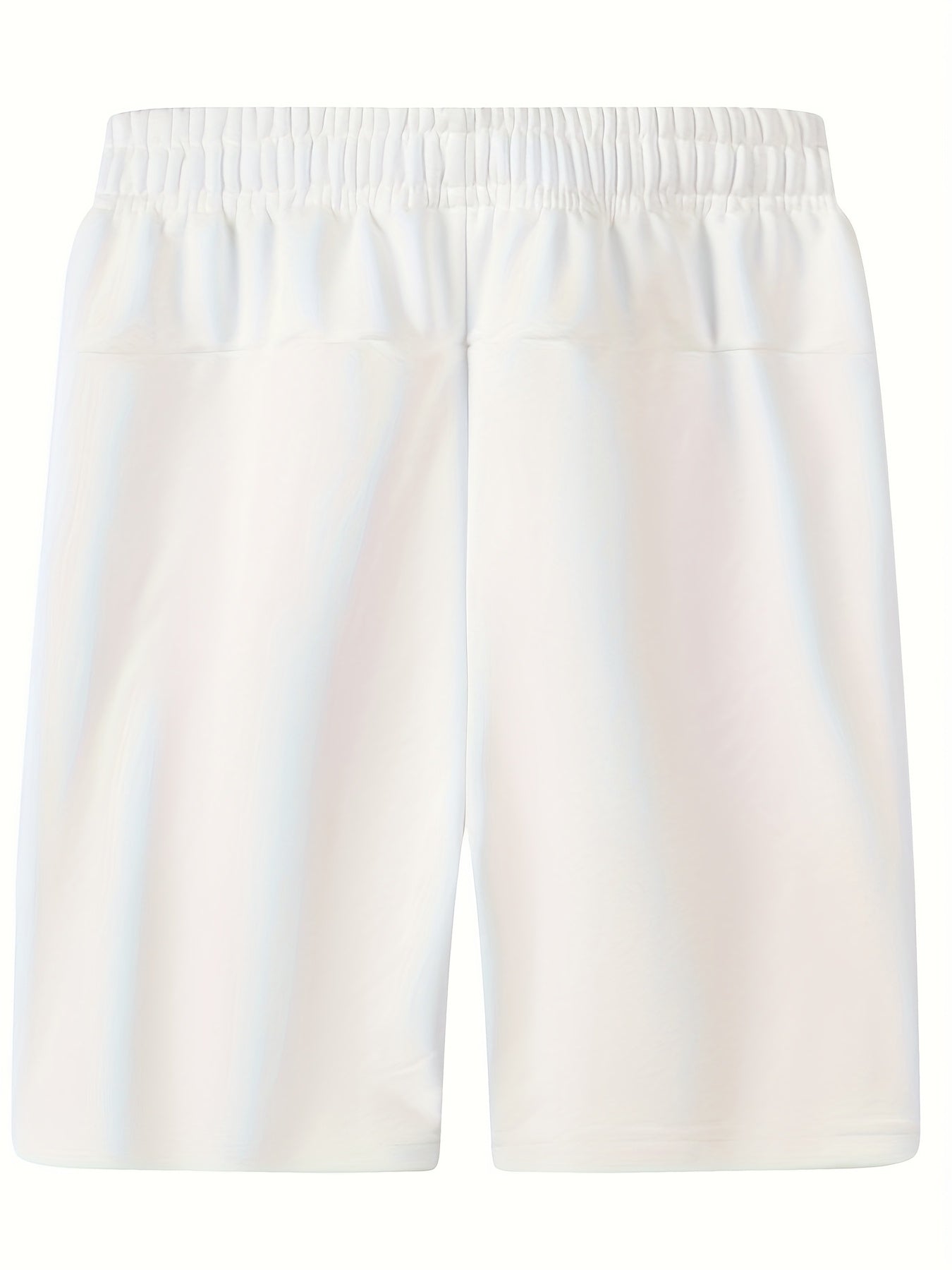 Erkaklar uchun tasodifiy ochiq sport shortlari - 100% polyester, tortish belbog'i, fermuarlı cho'ntaklar, mashinada yuvish mumkin, yozgi faoliyatlar, katta o'lcham, erkaklar uchun sovg'a.