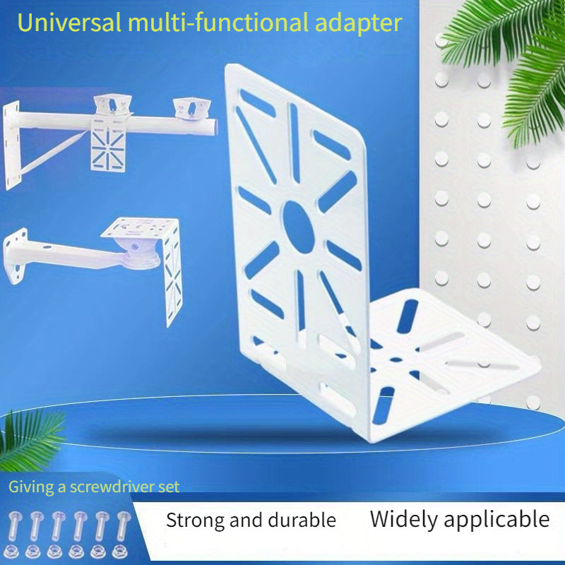 L-Shaped Iron Camera Mount Bracket for CCTV and Dome Cameras Indoor Wall Mount