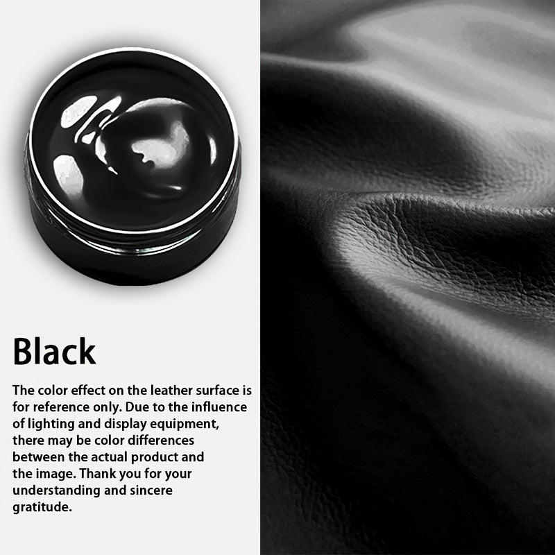 Leather Dye for Shoes and Leather Repair - White, Repair Cream, Leather Color