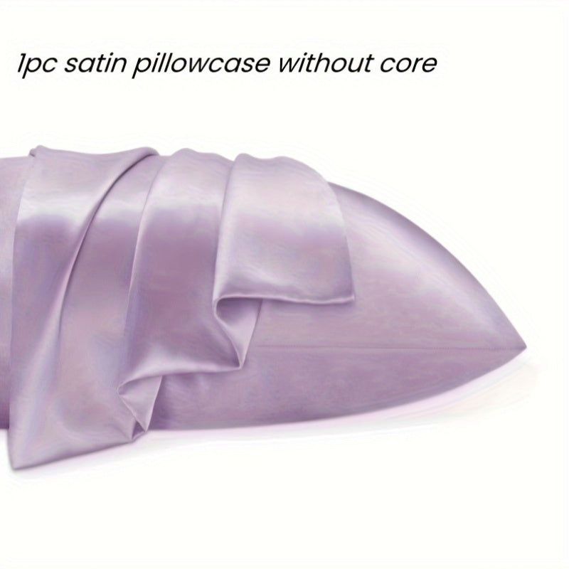 Luxury Satin Pillowcase Soft Skin-Friendly Hair-Friendly Machine Washable