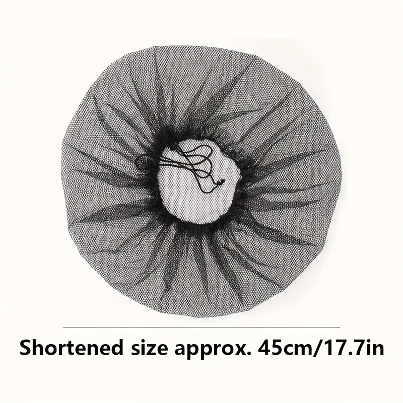 18-Inch Washable Plastic Mesh Fan Cover with Drawstring for Living Room and Bedroom Safety