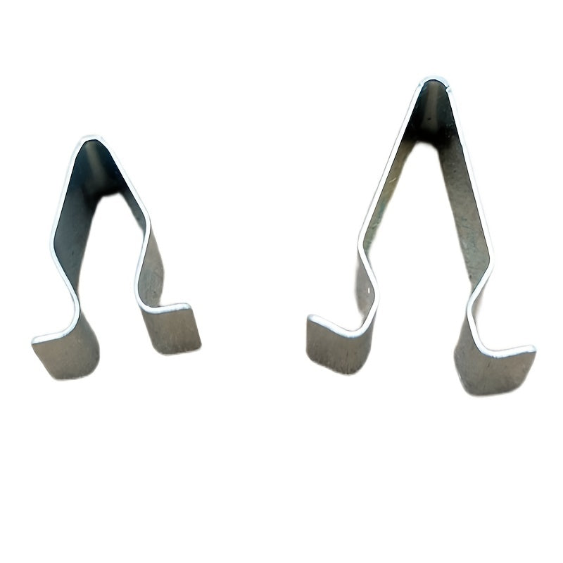 Car Door Trim Panel Clips Metal Interior Upholstery Retainers Rivets Pack