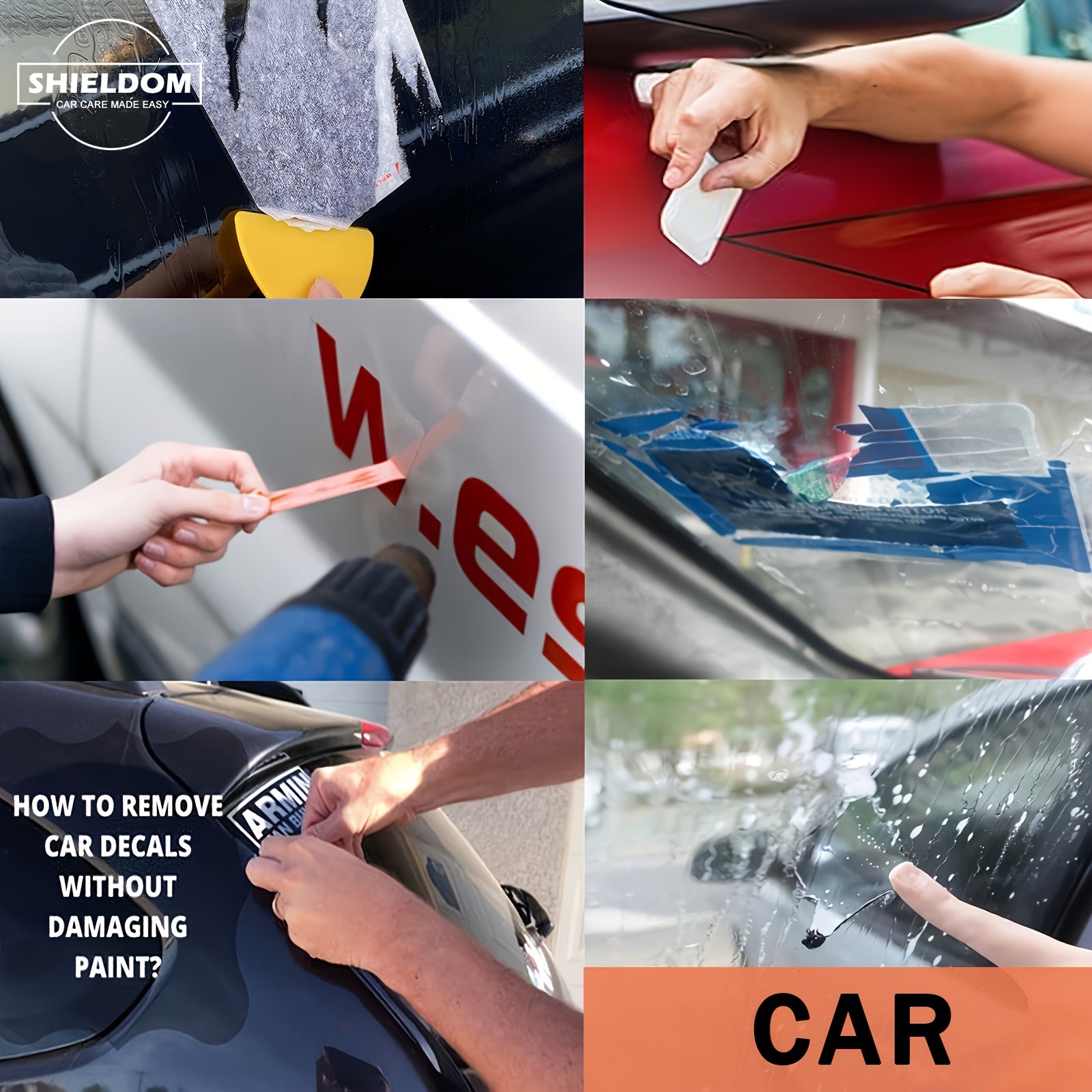 Spray removedor de adhesivos para pegatinas de coche y residuos 8.45Oz