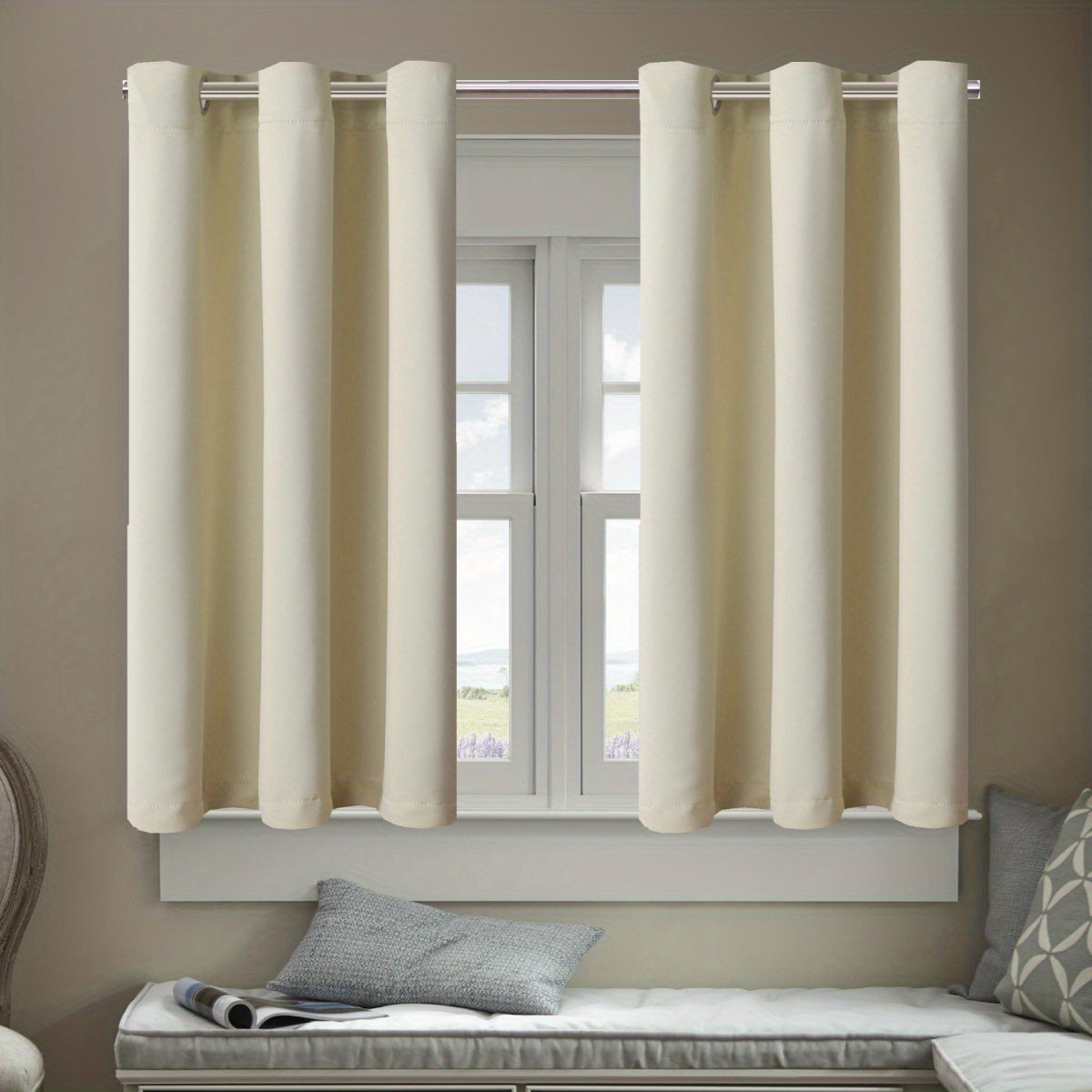 Heat Insulation Window Films Set of 2, UV Protection, Glare Reduction, Privacy