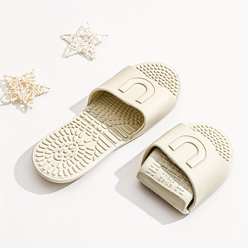 Unisex EVA складные тапочки – Быстросохнущие нескользящие домашние сандалии для мужчин и женщин