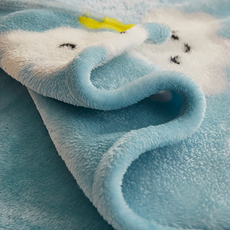 Geometric Flannel Throw Blanket Soft Cozy Modern Design Machine Washable Versatile for Couch Bed Outdoor