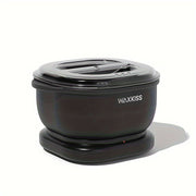Black Folding Wax Heater 500ml Kit for Hair Removal with Non-Stick Pot