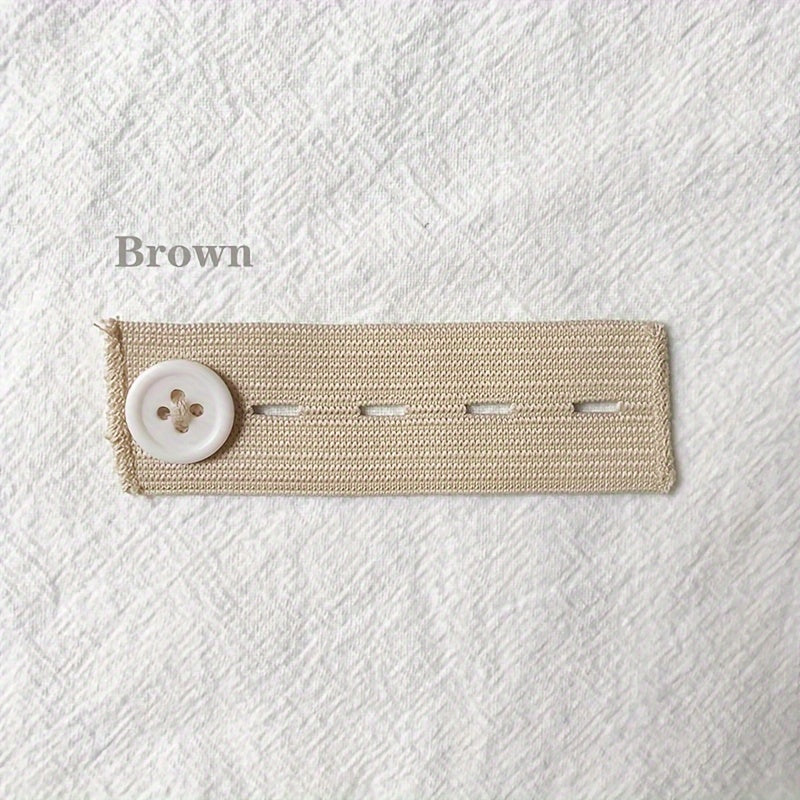 Unisex Elastic Waistband Extenders Stretchable Belt for Pregnancy Maternity